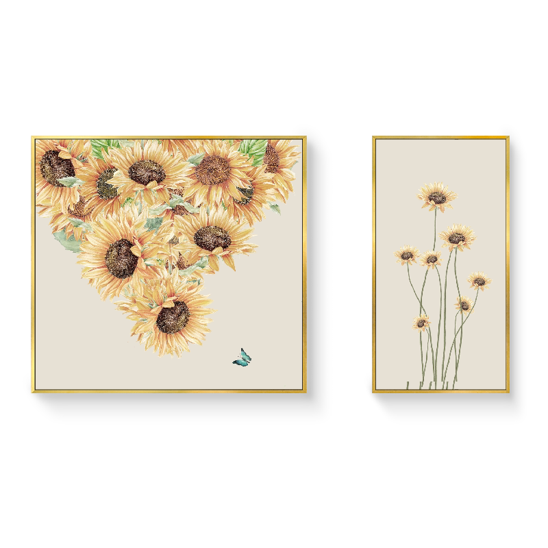 古涵餐厅简约可定制挂画装饰画