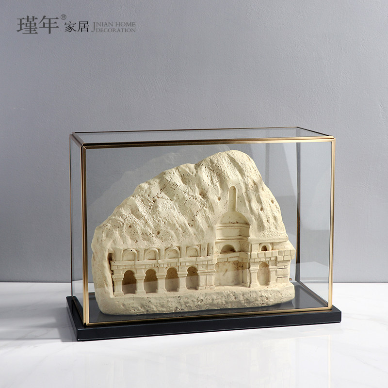 树脂/大理石/玻璃/金属客厅摆件