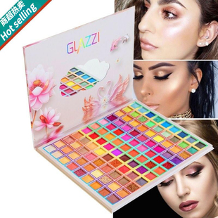 正品独角兽眼影盘ins超火珠哑光闪粉化妆师专用舞台妆儿童多色彩