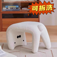 网红猫咪换鞋凳家用门口玄关化妆凳梳妆凳衣帽间卧室客厅矮凳楼道
