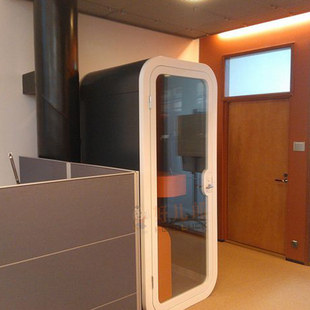 隔音间移动办公室玻璃小屋网络教学直播间录音棚电话亭定制隔音房