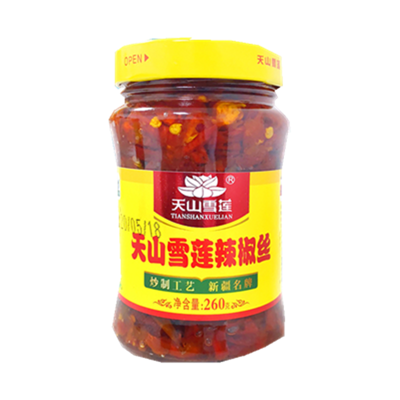 天山雪莲包装辣椒丝昌吉辣皮子