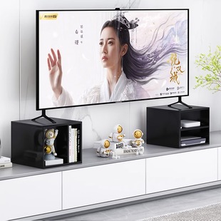 简易电视机增高置物架电视柜垫高架子桌面液晶显示器底座加高台