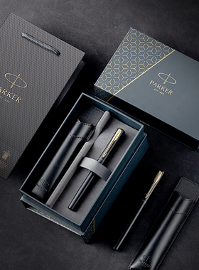 【生日礼物】PARKER/派克钢笔男士商务高档送老师礼物威雅高颜值墨水笔礼盒官方旗舰店自用送人定制刻字贺卡
