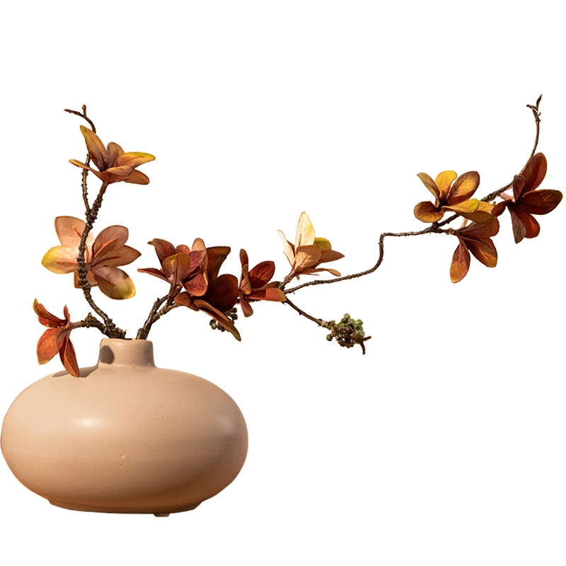 可随意弯曲造型的花枝