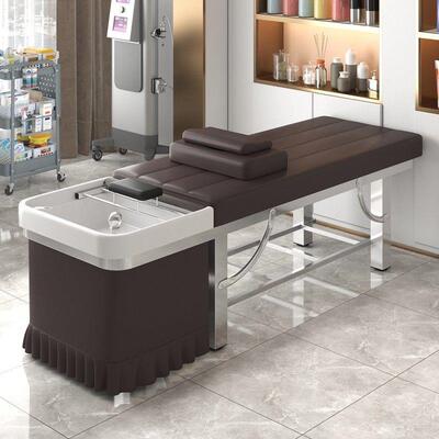 理发店美容专用热水器熏蒸床洗发沙龙美容沙龙按摩泰式洗发床专用