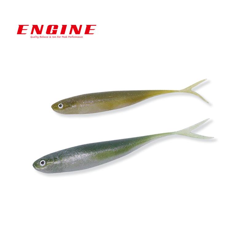 ENGINE日本引擎叉尾鱼软饵Like Five无铅倒钓钓组鲈鳜鱼路亚假饵