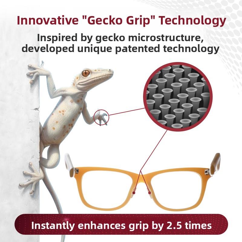 Setex蜥蜴眼镜鼻垫防滑鼻垫贴片抗压痕抗跌落太阳镜运动眼镜防滑