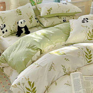 全棉被套单件加厚纯棉被罩150x200x230cm四季通用床单床笠款套件