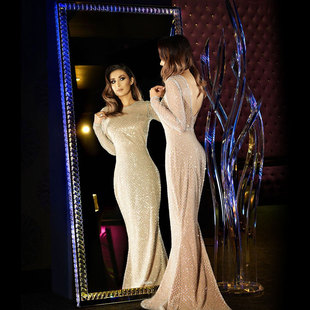 好莱坞化妆镜LED落地镜钻石轻奢梳妆镜调光美式 ins穿衣镜全身镜