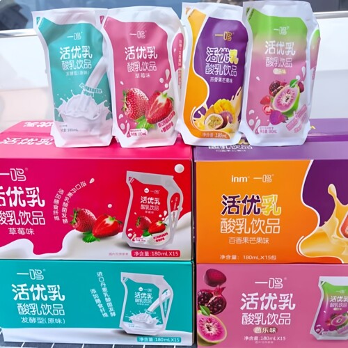 一鸣活优乳酸奶 饮品发酵型营养早餐奶