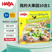 6岁 大果园十合一团队合作记忆游戏3 德国HABA桌游302282我