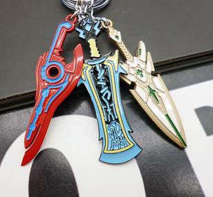 异度之刃武器钥匙扣饰品挂件齐格大剑圣杯之剑莱克斯灵魂核心模型