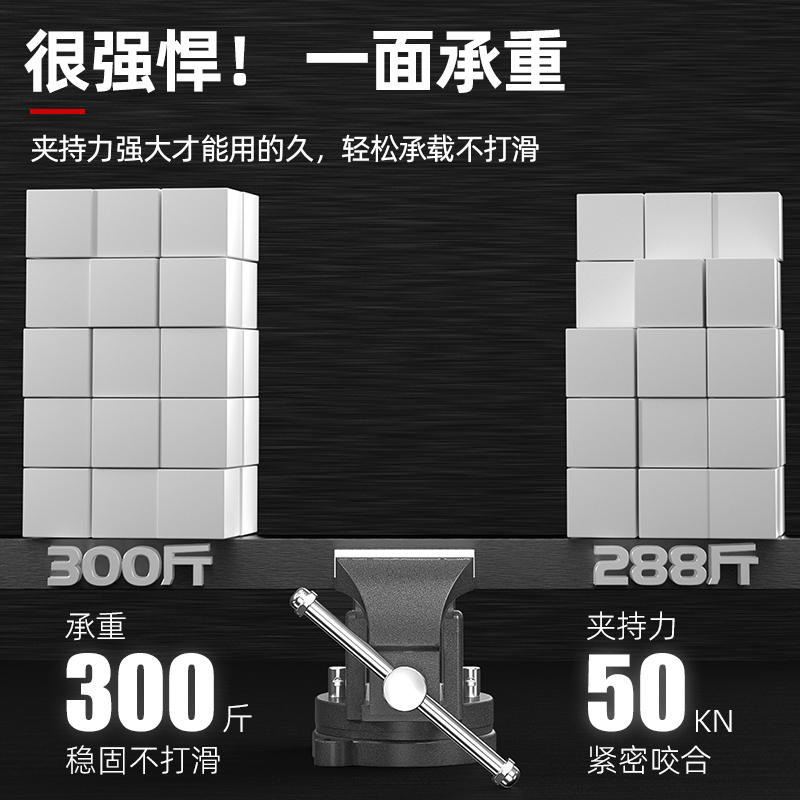 日本质造重型台虎钳工业级多功能虎夹钳精密平口钳小型台钳工作台