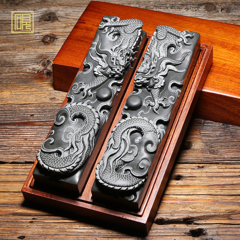 高档镇纸《精品原石文房四宝作品