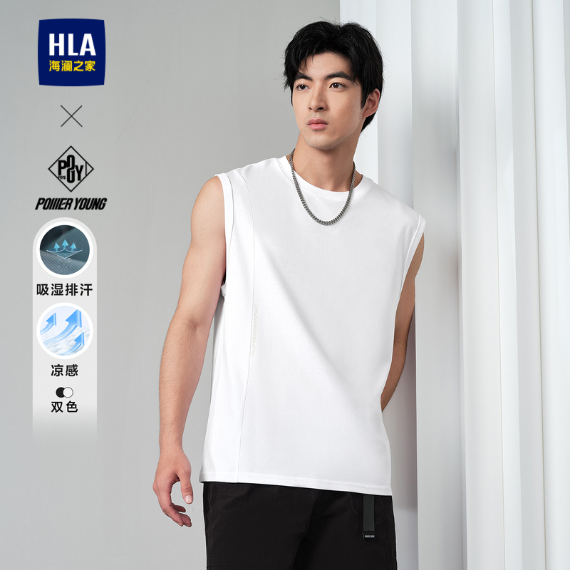 印花汗衫HLA/海澜之家