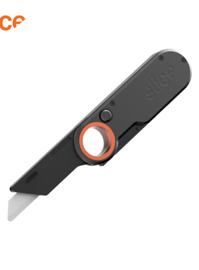 美国 Slice 硬汉派折叠刀#10562 便携安全快递刀可穿戴指环套孔