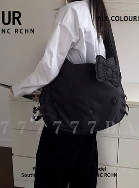 URDNC RCHN新款Matter泰国hellokitty猫尼龙布托特包女单肩斜挎包