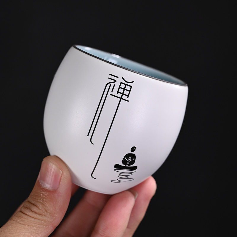 茶杯主人杯单杯茶碗中式禅意静图片