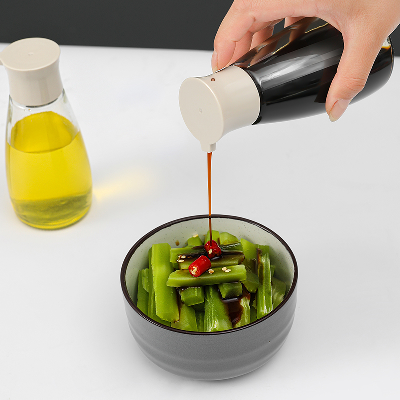 玻璃酱油醋调料瓶控量油壶分装瓶