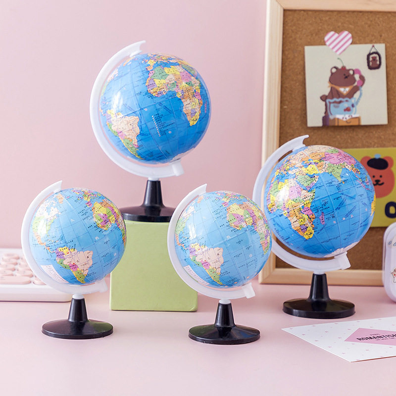 旋转地球仪中小学生奖励小礼品课堂实用文具奖品全班活动学习礼物