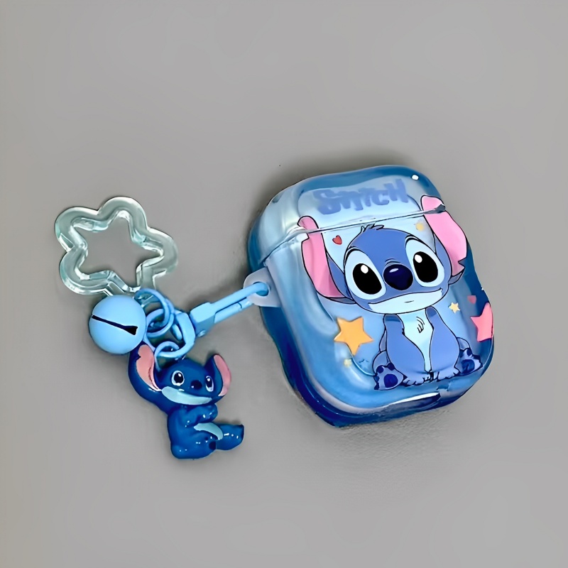 适用AirPods史迪仔耳机套