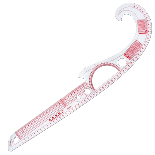 3250服装尺子打版多功能放码尺比例尺逗号曲线尺裁剪尺打样制版尺