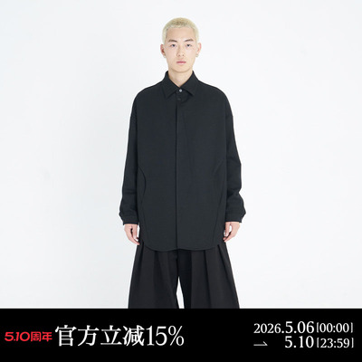 ATTEMPTAW24廓形大衬衫