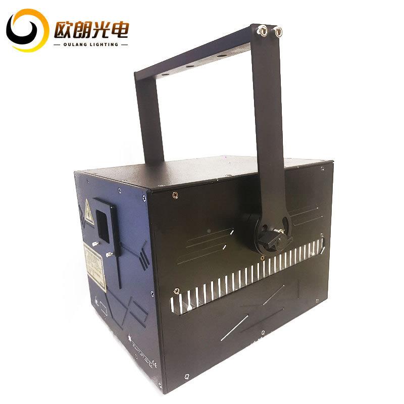 W/OL-05jg演10W全彩动画激光5灯扫图案镭射灯描出夜场氛围舞台灯