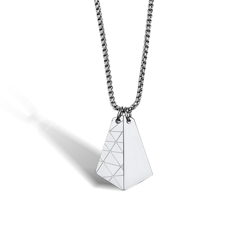 原创魔镜项链男小众设计