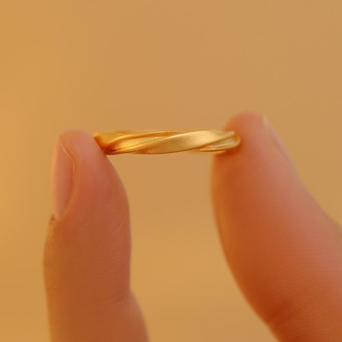 【朝暮】S925纯银情侣戒指