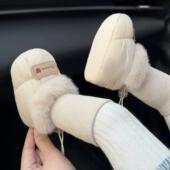 12宝宝长筒袜套鞋 冬季 不掉加绒加厚保暖 子0 婴儿防水棉鞋 学步鞋