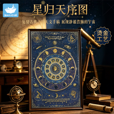 猫空1000片星归天序图烫金拼图