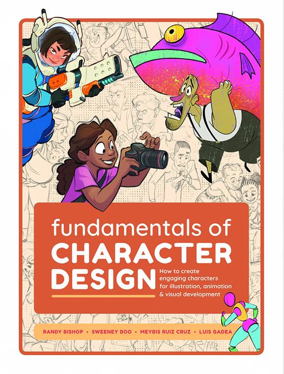 预售 角色设计基础 英文原版 Fundamentals of Character Design  3dtotal出版社 动画角色设计