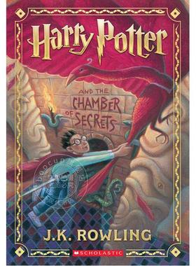 现货 哈利波特与密室 学乐出版社新版 英文原版 Harry Potter and the Chamber of Secrets Scholastic JK罗琳