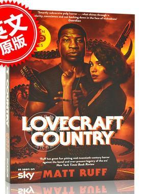 现货 恶魔之地 英文原版 Lovecraft Country HBO同名美剧小说 JJ艾布拉姆斯 电视剧版封面 克苏鲁风格惊悚 Matt Ruff 平装