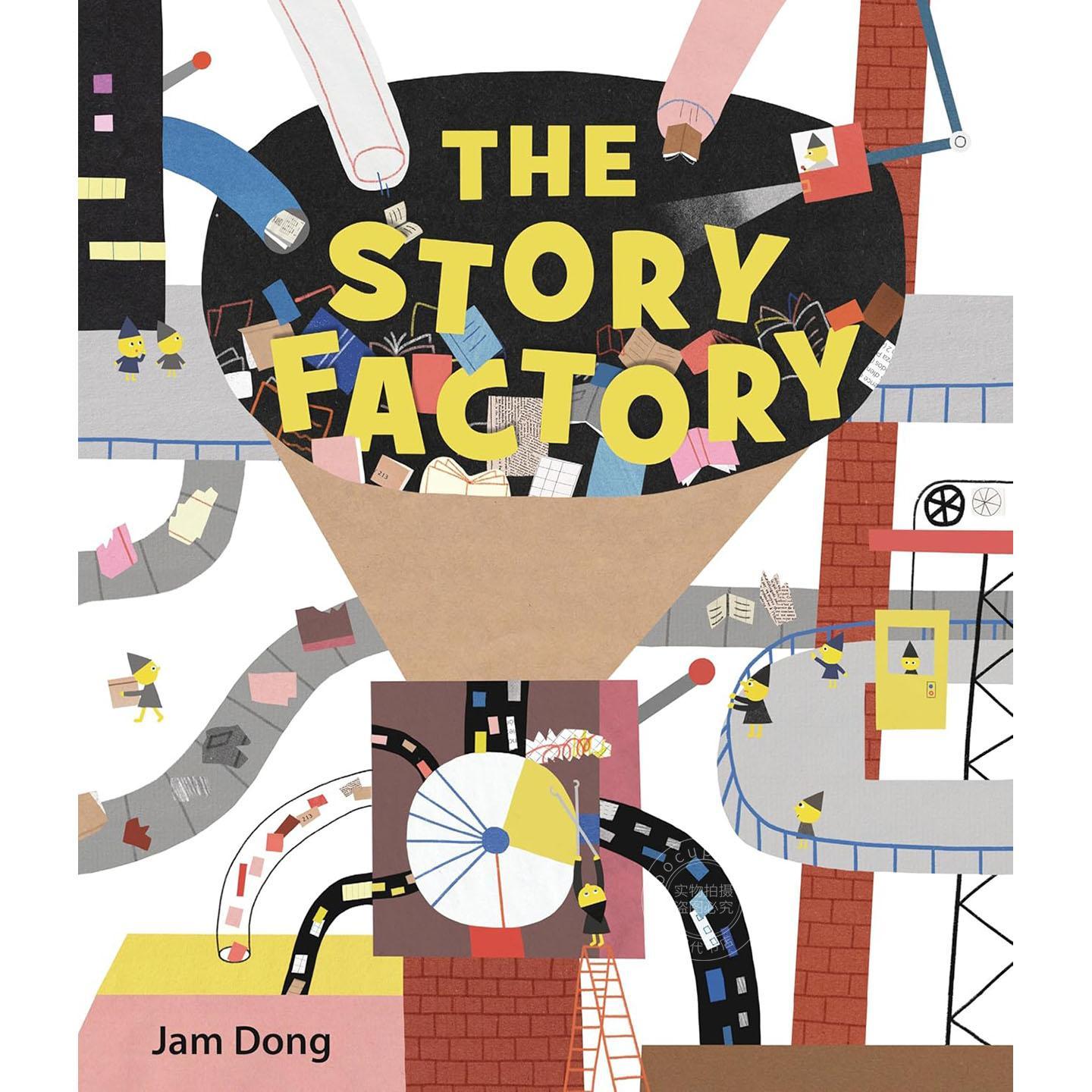 故事工厂 儿童故事书 英语绘本 董兴茹 Jam Dong 英文原版 The Story Factory 3-7岁
