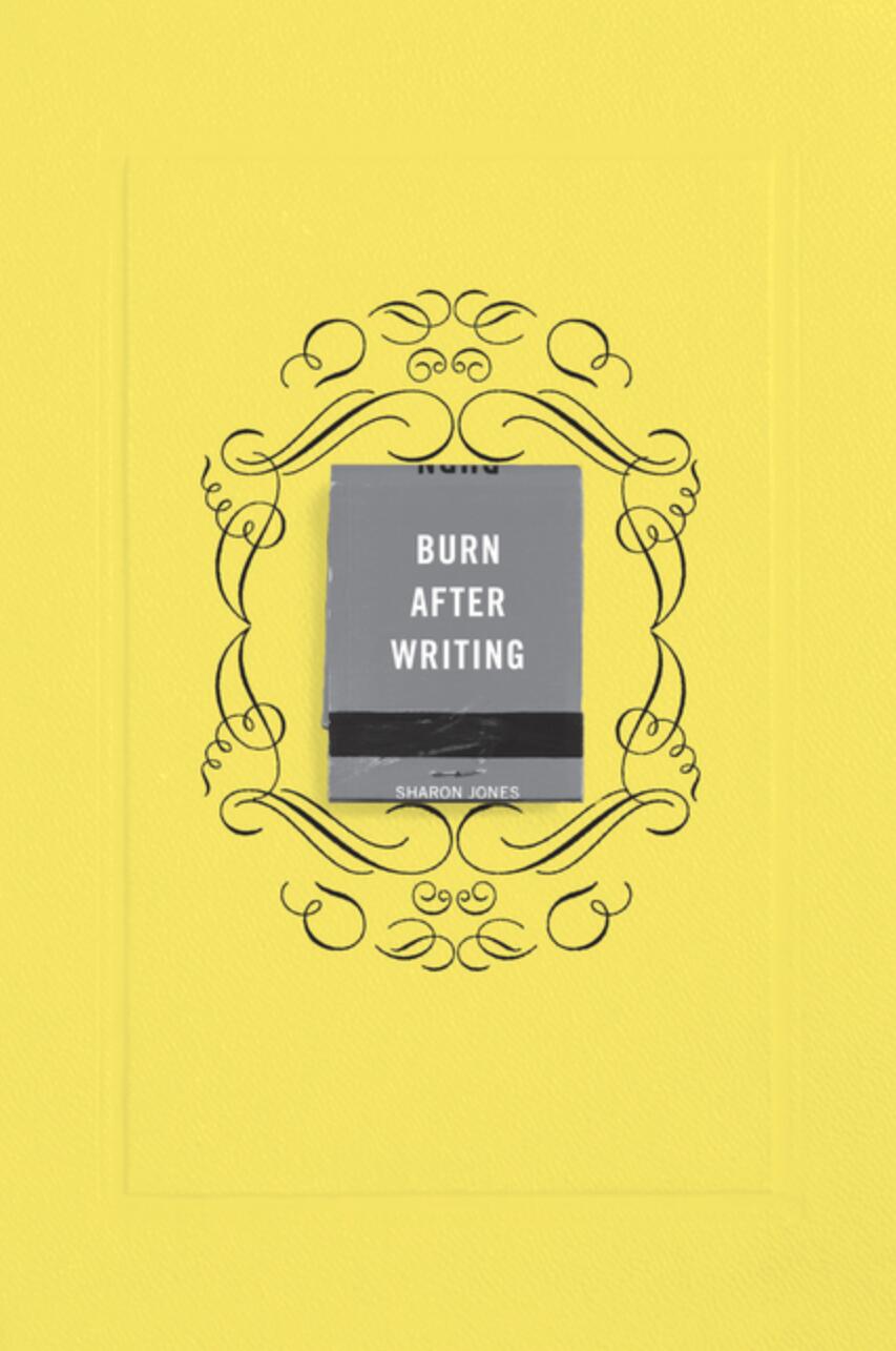 现货 写完即焚英文原版Burn After Writing黄色版Sharon Jones个人互动日记