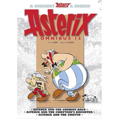 现货 阿斯泰利克斯历险记13 法国漫画 英文原版 Asterix: Asterix Omnibus 13