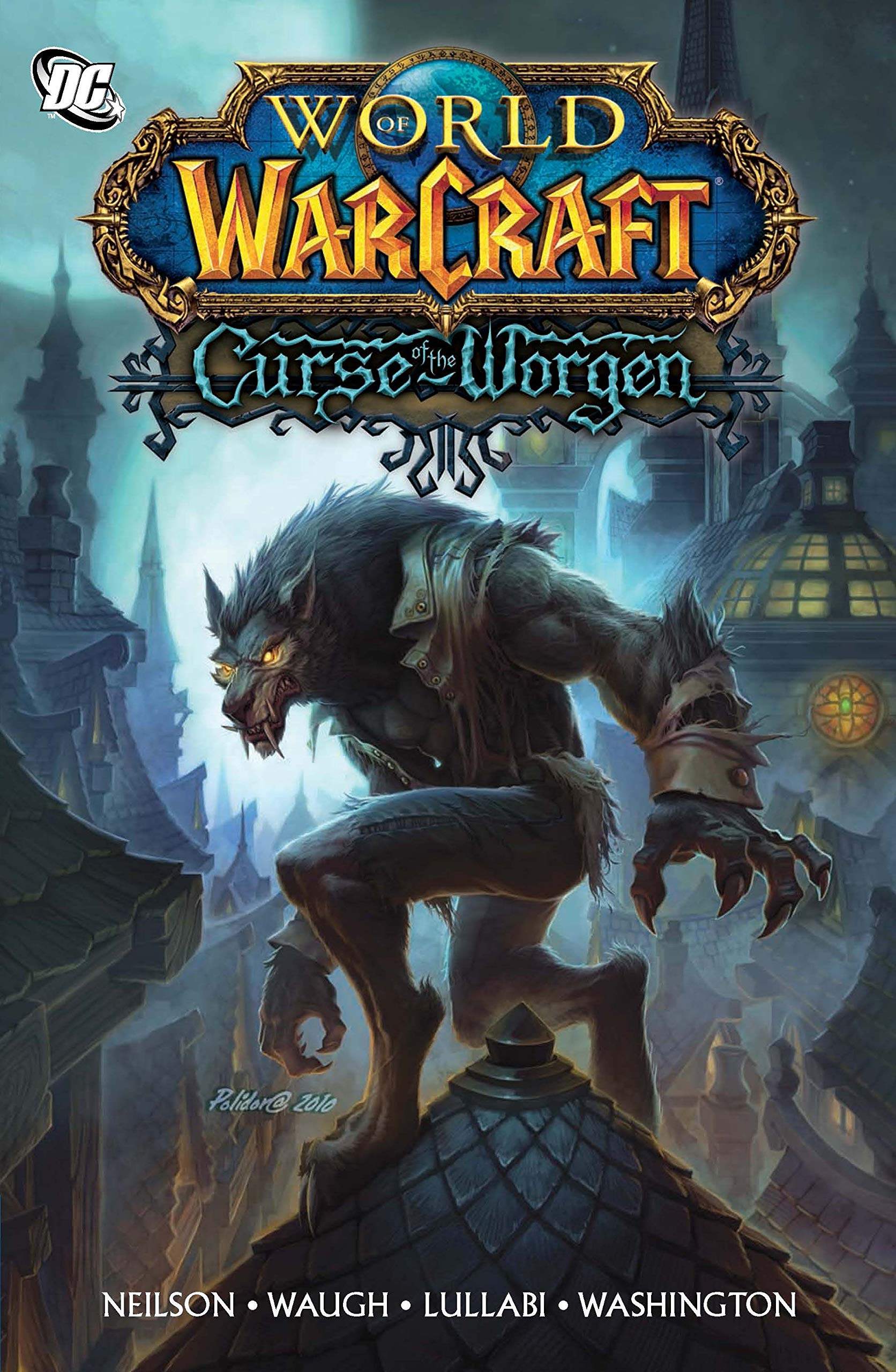 狼人的诅咒魔兽世界漫画英文原版 World of Warcraft: Curse of the Worgen: Blizzard ...
