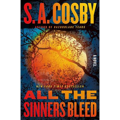 现货 所有罪人都流血 剃刀之泪作者SA寇司比 惊悚悬疑小说 英文原版 All The Sinners Bleed