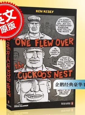 现货 飞越疯人院 肯克西 企鹅经典豪华毛边本 英文原版 One Flew Over the Cuckoo's Nest Penguin Classics Deluxe Edition