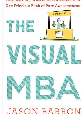 现货 英文原版 The Visual MBA 图解MBA精装版 Jason Barron