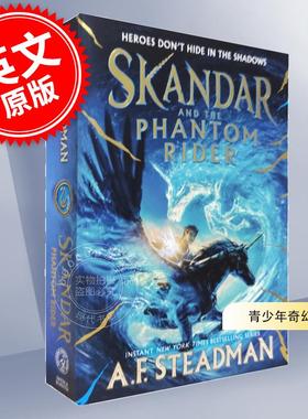 现货 斯坎达系列第二部 斯坎达和幻影骑士 青少年读物奇幻小说 英文原版 Skandar and the Phantom Rider 8-13岁