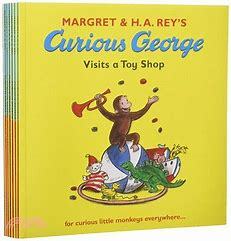 好奇猴乔治7册 儿童故事图画绘本 英文原版 Curious George Collection Seven paperbacks in a shrinkwrap