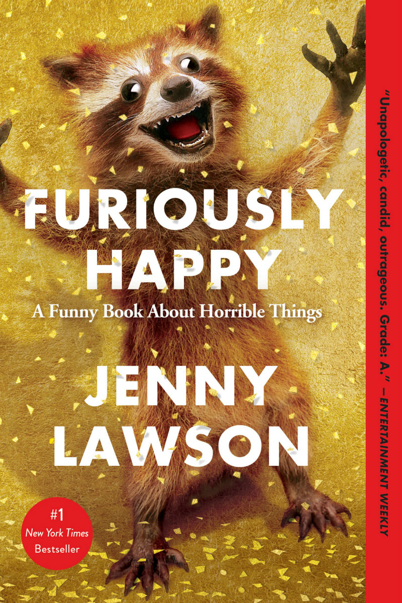 现货 高兴死了 英文原版 Furiously Happy: A Funny Book About Horrible Things 抑郁症患者的故事 罗森 Jenny Lawson 温情治愈