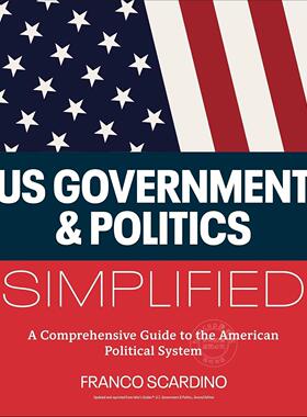 美国政府与政治简明指南 DK出版社 英文原版 U.S. Government and Politics Simplified