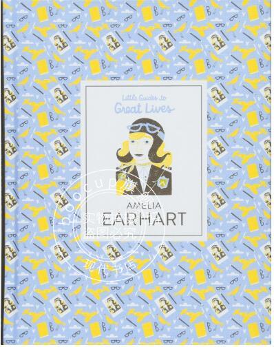 现货 英文原版 Amelia Earhart小指南大人物阿梅莉亚埃尔哈特 儿童启蒙励志名人传记绘本儿童