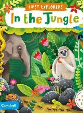 现货 英文原版 小小探索家系列 丛林生物 First Explorers In the Jung