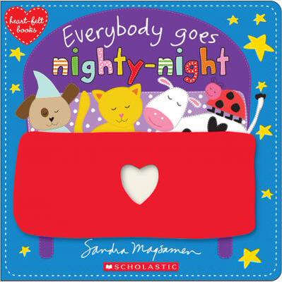 现货 英文原版 Everybody Goes Nighty-Night 大家都晚安 幼儿睡前故事